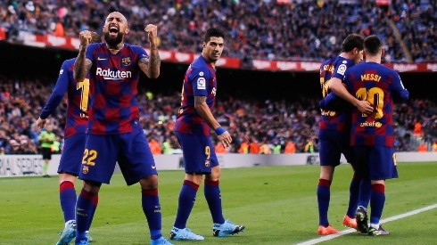 Golazo y triunfo: Arturo Vidal vital en el triunfo del Barca