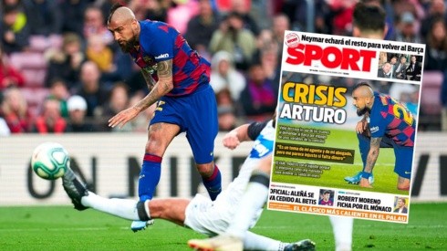 "Crisis Arturo": Vidal protagoniza portada en España tras demanda al Barcelona