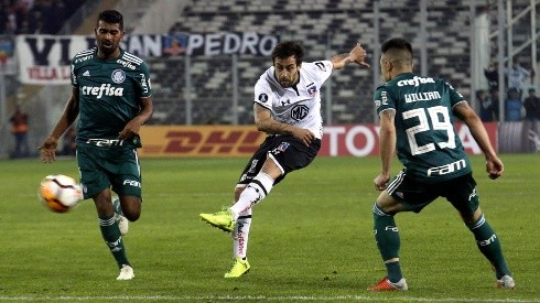 Jorge Valdivia enfrentó a Palmeiras en la Copa Libertadores 2018