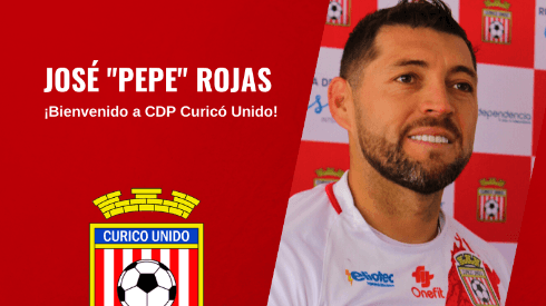Pepe Rojas en su llegada a Curicó Unido: "Es un club que ha ido de menos a más"