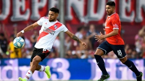 Paulo Díaz es figura en triunfo de River Plate ante Independiente