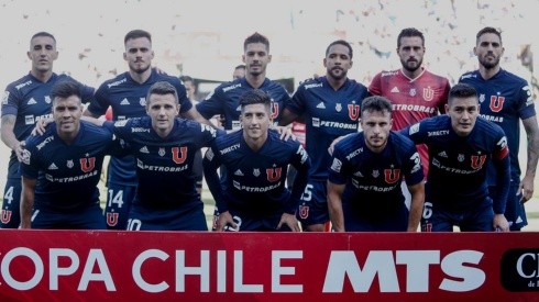 La U en la final de la Copa Chile.