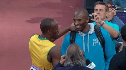 Bolt se despide de Kobe Bryant