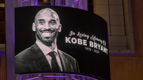 Tributo a Kobe en el Staples Center.