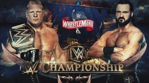 McIntyre reta a Lesnar por el título de WWE en WrestleMania