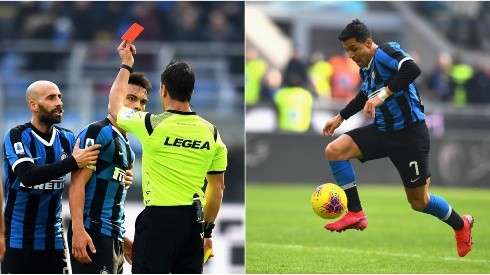 La expulsión de Lautaro Martínez abre la puerta a la titularidad de Alexis Sánchez en Inter