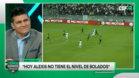 Marcelo Vega asegura que el momento de Marcos Bolados es superior al de Alexis Sánchez