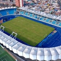 Desde el aire: Iquique estrena el Tierra de Campeones contra Everton