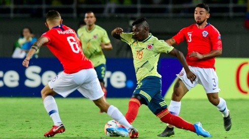 Chile ante Colombia en el cierre de la primera fase del Preolímpico.