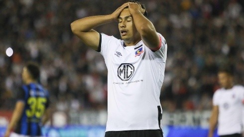 Morales será baja en Colo Colo por dos semanas.