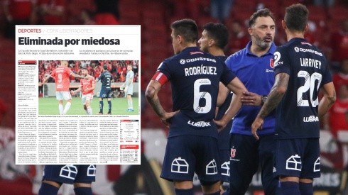 Universidad de Chile cayó por 2-0 ante Inter de Porto Alegre y dijo adiós a la copa