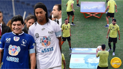 Embargan a Dorados: No se salva ni regalo de Ronaldinho a Maradona
