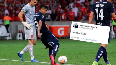 "Justicia Divina": el mensaje de Jorge Segovia tras eliminación de la U en Copa Libertadores