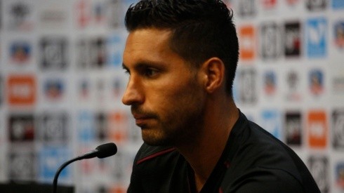 El defensor de Colo Colo habló en conferencia de prensa.