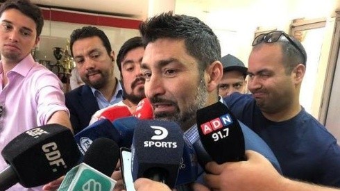 García cuestionó las medidas de seguridad en los estadios de Chile.