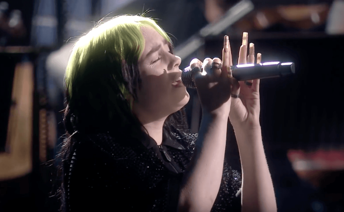 Video Billie Eilish Interpreta En Vivo Su Tema Para Bond 25 Junto A Johnny Marr Y Hans Zimmer 0163