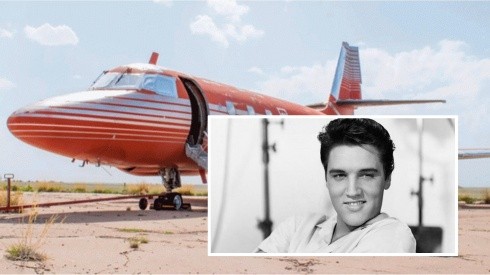 No era un avión. Era un verdadero palacio con alas el Lockheed JetStar con el que se desplazaba Elvis Presley.