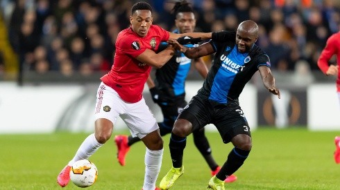 El United rescató un empate en Bélgica