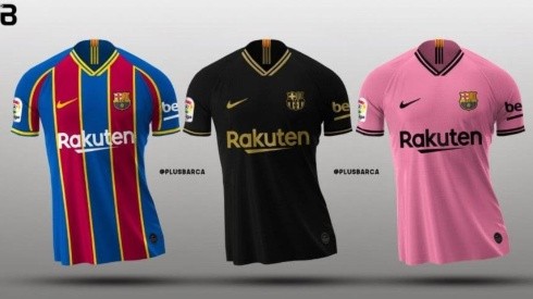 Se filtran las nuevas camisetas del Barcelona