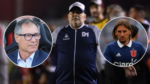 Diego Maradona defiende a Independiente y culpa de su crisis a Ariel Holan y Sebastián Beccacece
