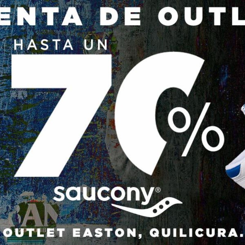 Hasta un 70% de descuento ofrecerá la exclusiva venta de bodega de  zapatillas Saucony en Easton Outlet Mall de Quilicura