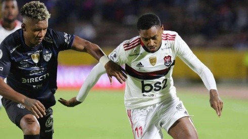 Independiente del Valle - Flamengo en el partido de ida