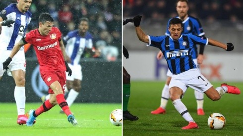 Alexis Sánchez y Charles Aránguiz ya tienen rivales para octavos de final de Europa League