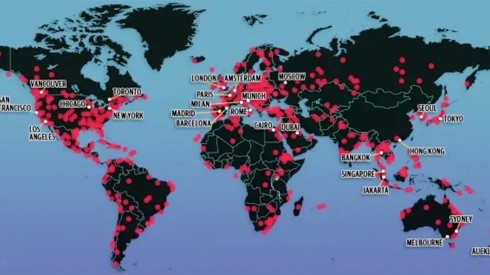 Mapa interactivo muestra en qué lugares del mundo se ha confirmado el Coronavirus