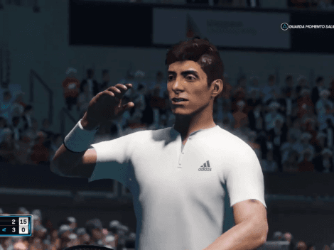 Video | Así luce Cristian Garín en AO Tennis 2