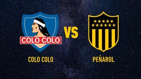 El inicio del juego entre Colo Colo y Peñarol.
