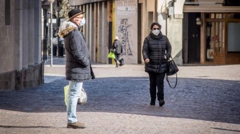 Las calles de Italia casi vacías por la situación del país con el coronavirus