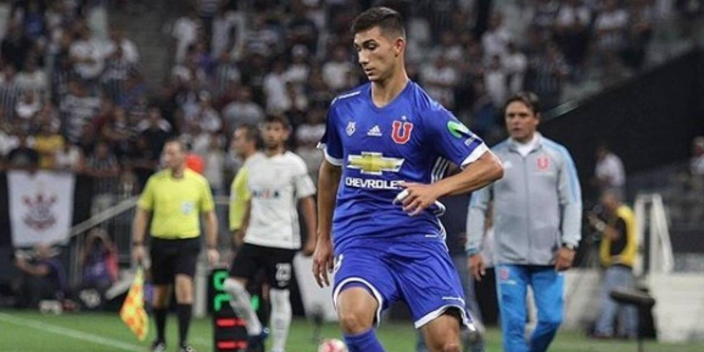 ValentÃ­n Castellanos y su paso por Universidad de Chile