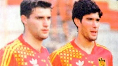 Francisco (a la izquierda) y Fernando Sanz en una imagen del recuerdo