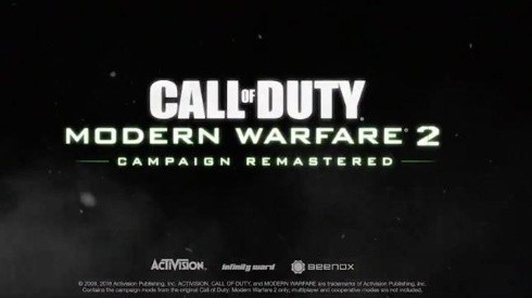 Se filtra el tráiler presentación del Call of Duty: Modern Warfare 2 Remastered