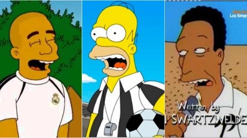 Desde Ronaldo, pasando por Pelé, son varios los que han aparecido en Los Simpsons.