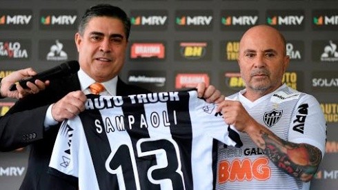 Jorge Sampaoli es presentado por Atlético Mineiro