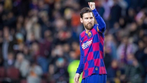 Messi y su notable gesto