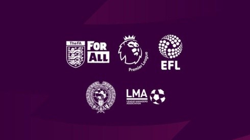 Logos de las diversas autoridades del fútbol en Inglaterra