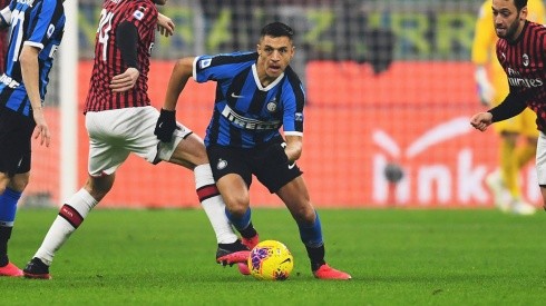 Alexis Sánchez suma 14 partidos y un gol con la camiseta del Inter