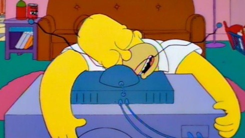Podrás pasar dos días con Homero en la televisión.