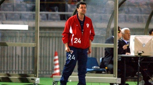 Mirko Jozic a cargo de la selección sub 20 de Croacia en 2002