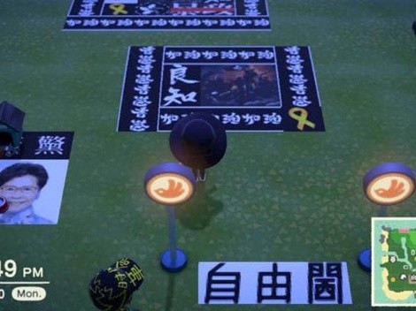 En Hong Kong usan Animal Crossing: New Horizons para manifestarse