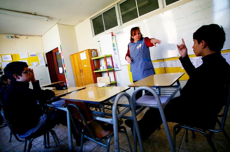 Las clases en todo el país están suspendidas, y se proyecta que el 27 de abril vuelvan los alumnos a clases. (Foto: Agencia Uno).