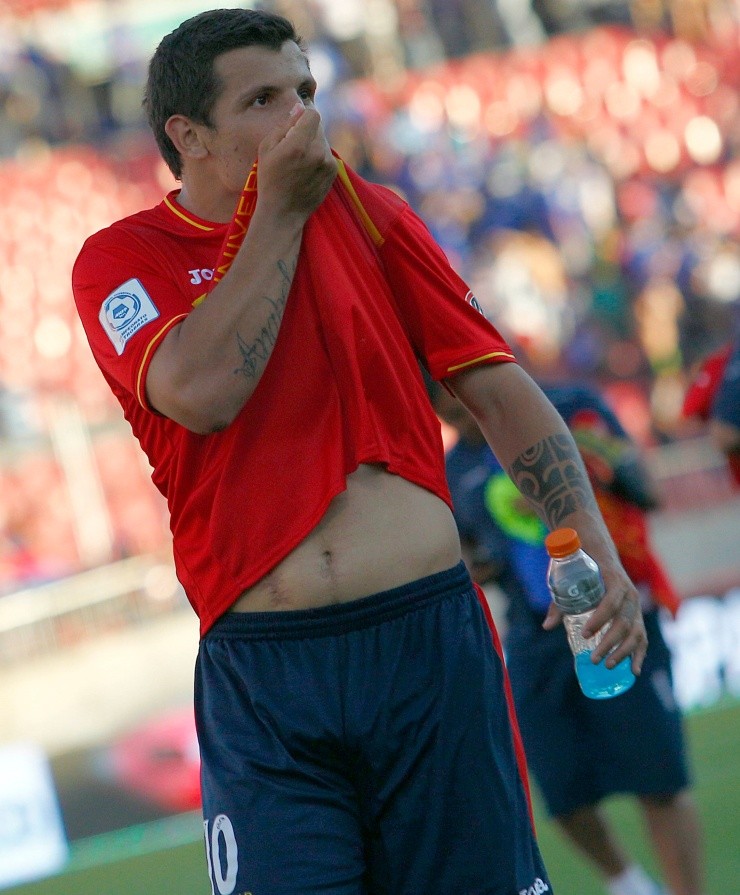 Vecchio en 2012. El ex Unión y Colo Colo ha tenido un cambio físico total