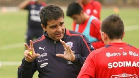 Claudio Vivas en su paso por la Roja sub 20