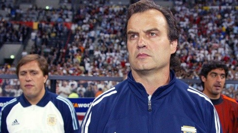 Marcelo Bielsa en el Mundial 2002