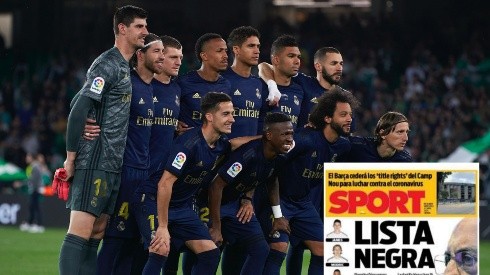 Sport anuncia con bombos y platillos "Lista Negra" en el Real Madrid