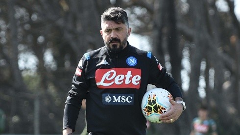 Gattuso tuvo un lindo gesto con los trabajadores del Napoli