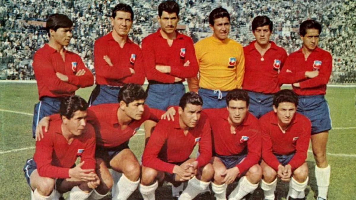 La histórica Roja que alcanzó el tercer lugar en el Mundial del 62'.