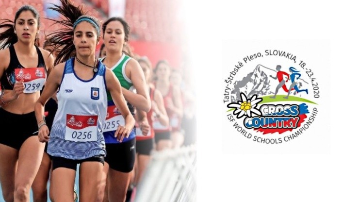 Lisette como representante chilena en el Mundial Cross Country de la ISF en Europa. (Foto: Deportivo Escolar).